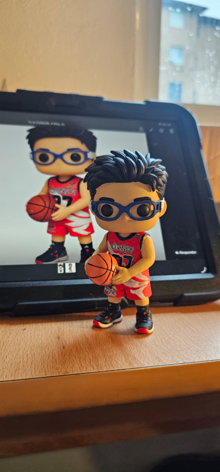 Figura personalizada personalizada de cliente impresa en 3D