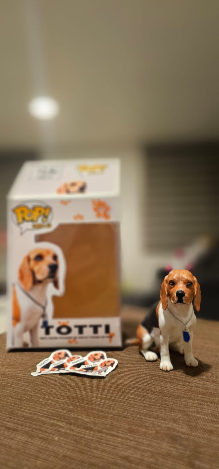 Figura 3D personalizada de mascota